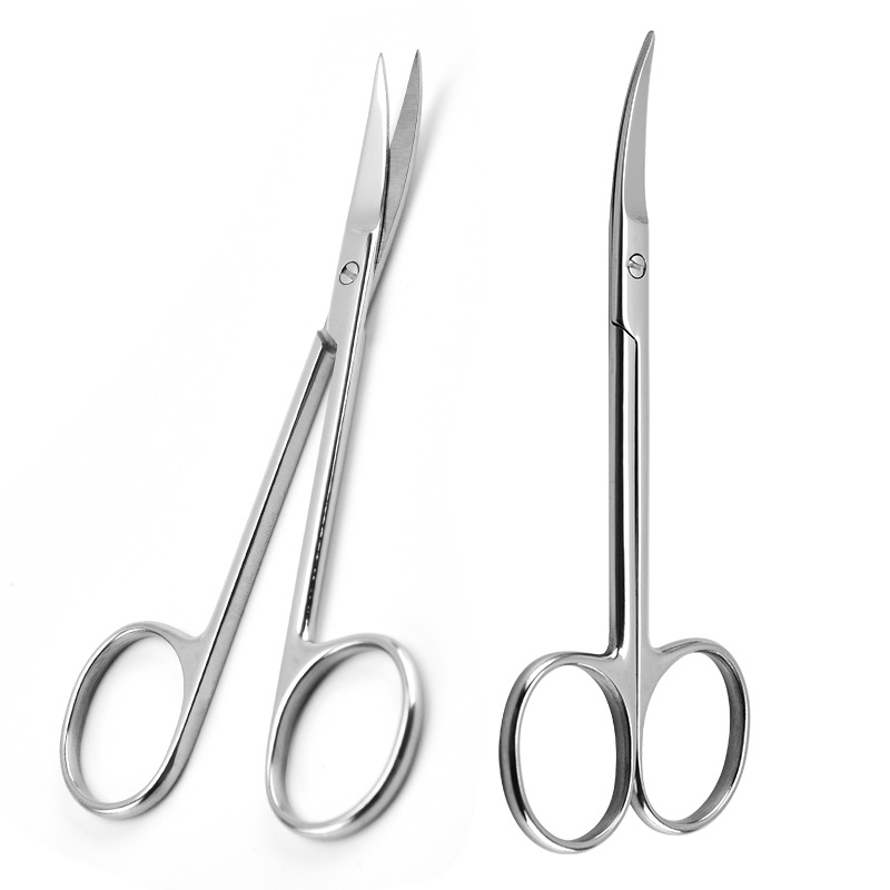 Wholesale stainless steel scissors, ordinary surgical scissors, beauty surgery gauze, suture scissors, gauze scissors, household small scissors