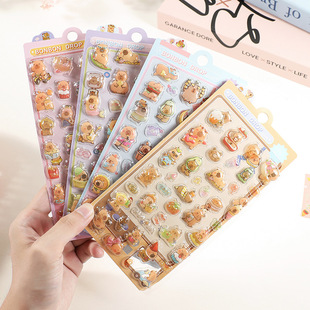 ��Ƥ����3D���w���������Nˮ�࿨ͨ����ɐ��b�Capybara���֙Cˮ