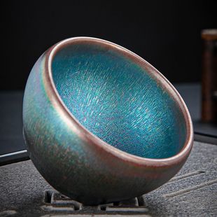 Jing Yun Jianzhan Caijin Tea Cup Ceramic suit Cup Master Cup Kung Fu Tea Set Tea Tasting Cup Streamer Personal Special