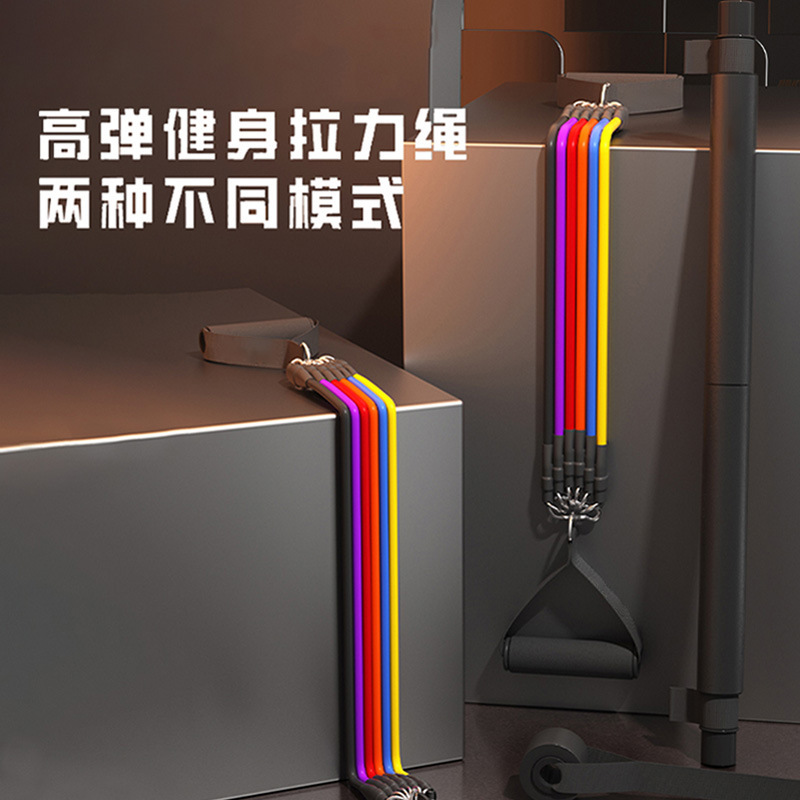 跨境拉力绳健身男弹力带弹力绳阻力带拉力器练背力量胸肌训练器材|undefined