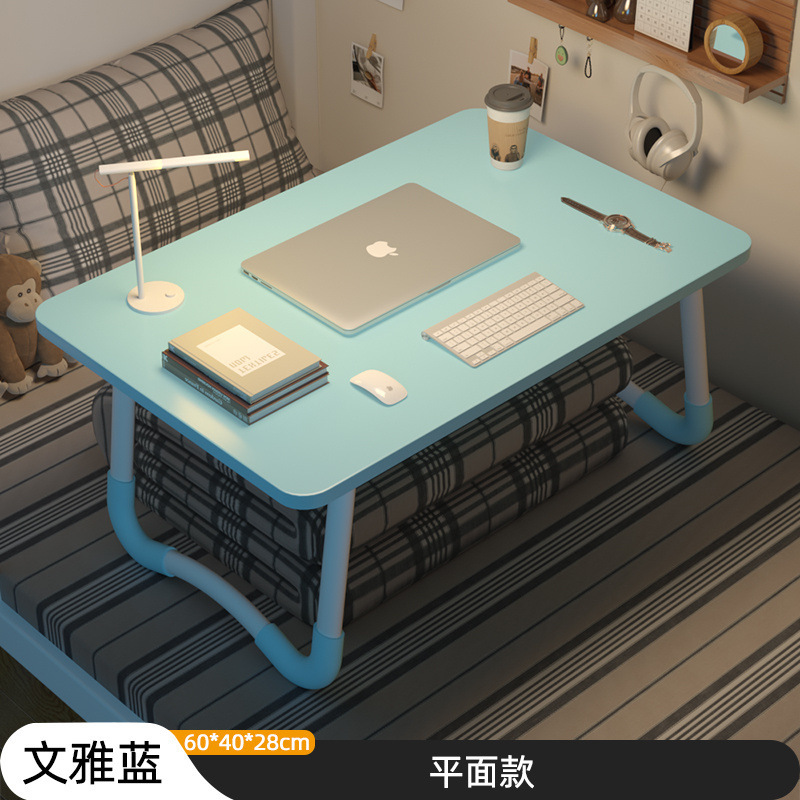 ベッドデスク折りたたみ式小さなテーブル学習ラップトップ折りたたみテーブル怠惰な家庭用出窓学習テーブル|undefined