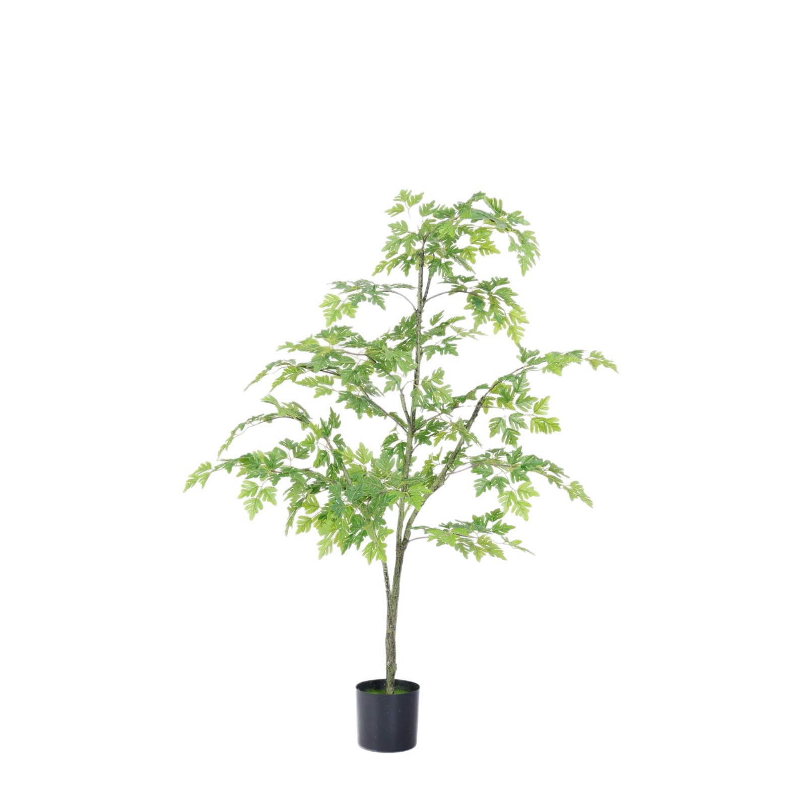 Simulación de estilo nórdico, plantas verdes, álamos, árboles falsos, plantas en macetas, decoración de suelo para el hogar interior, decoración, paisajismo de plantas biónicas