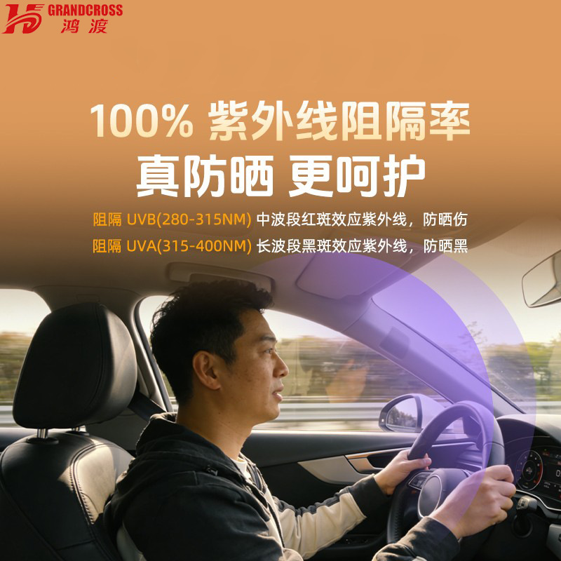 Constant Color Inorganic Ceramic Metal High Insulation HD Skin Care Film Car Window Film Auto Glass Sunscreen Film Wholesale by the Roll