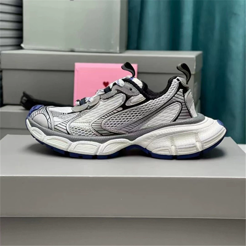 Канковые мужские кроссовки Dad Sneakers (Balenciag) — стиль Европы 2024 года, унисекс, размеры 35–44