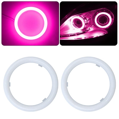 Gündüz işıqları, cotton light COB angel eye - 60mm-pink-single-price