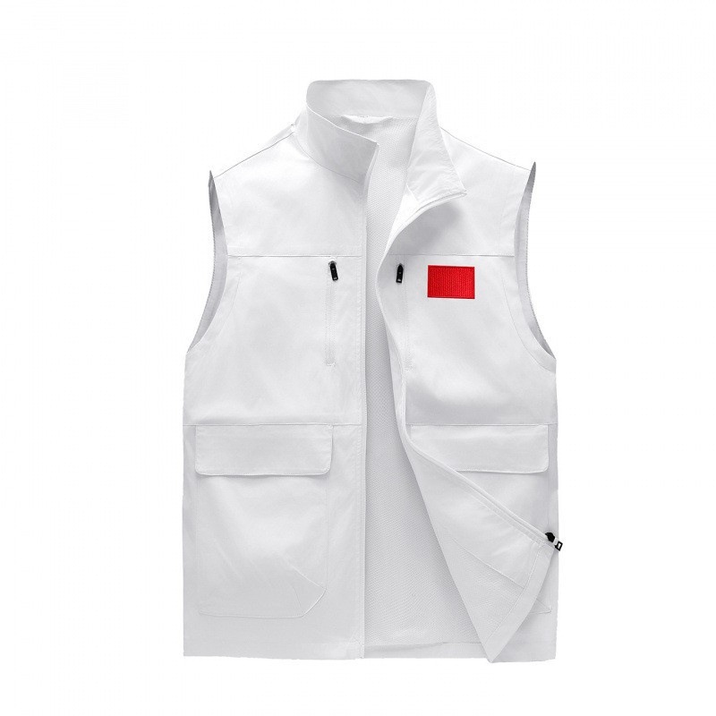 2026 New Sports Vest for Parent-Child Outfits, Unisex Solid Color Cardigan, Sleeveless Stand-Up Collar Jacket, Casual Vest