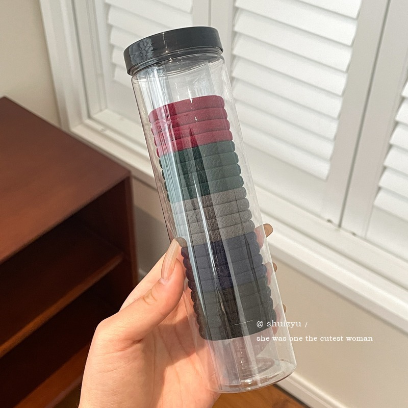 Primavera de alta elasticidad para el cabello mujeres corda de cabello duradera corda de cabello coreana banda de goma de cabello de alto nivel