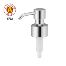 廠家供應XF22鋅合金噴頭噴嘴  電鍍鉻色金屬噴頭 洗手液液瓶噴頭