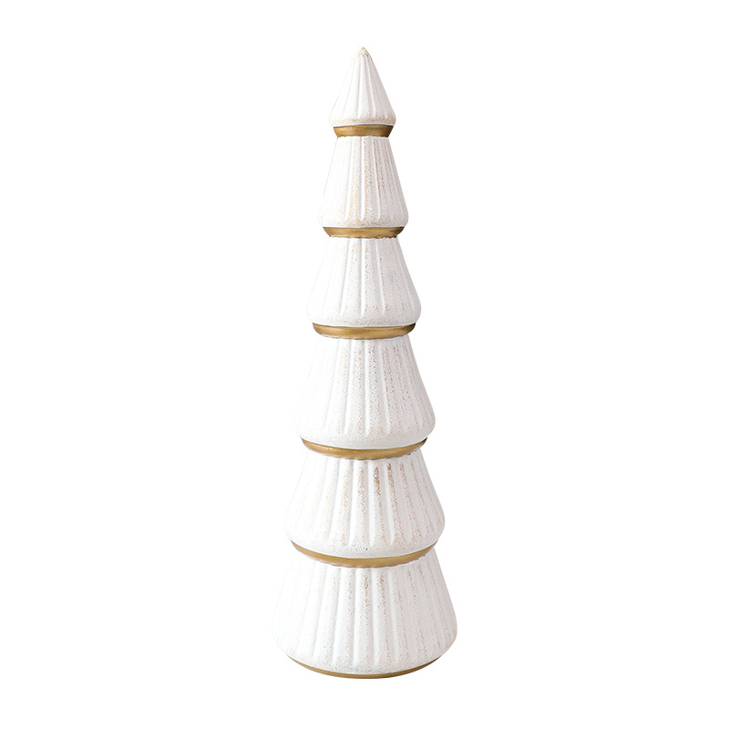 Amazon ventas calientes árbol de Navidad de madera nórdica decoración de árbol de Navidad decoración de escritorio interior de Navidad