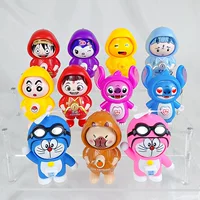 Мини-фигурка-подвеска, брелок-антистресс, творческая игрушка, подарок на день рождения, сменные лица