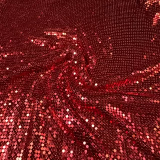 亮片铝网3m片衣服包包金属亮片跨境铝网链金属布服饰网布铝网