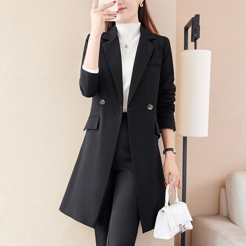 357 Style Trench Coat New Model for Women Casual This Year's Popular Plus Size Women's Clothing Covers the Belly and Looks Slimming Coat