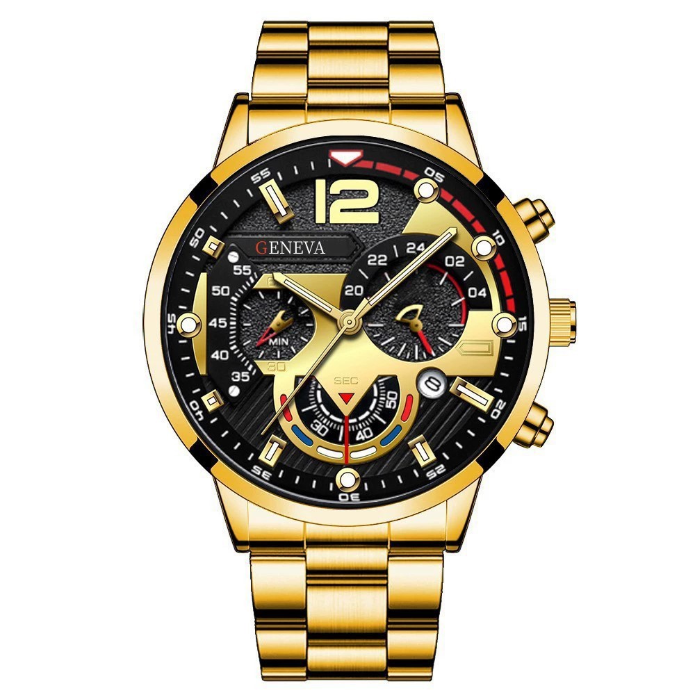 Foreign Trade Hot-Selling Men's Watches Fashion Casual Business Watches Calendar Quartz Watches Men's Fashion Watches Wholesale