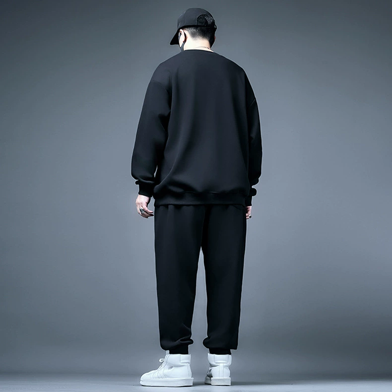 74042-Pure-Yunwu Character 1123 Guard 1124 Pants Set Add Fertilizer and Increase Trends Leisure