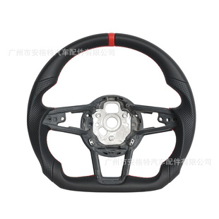 Cross-Border Hot Sale Suitable for 2017-2023 Audi R8 (Gen 2) Car Full Leather Steering Wheel Modification