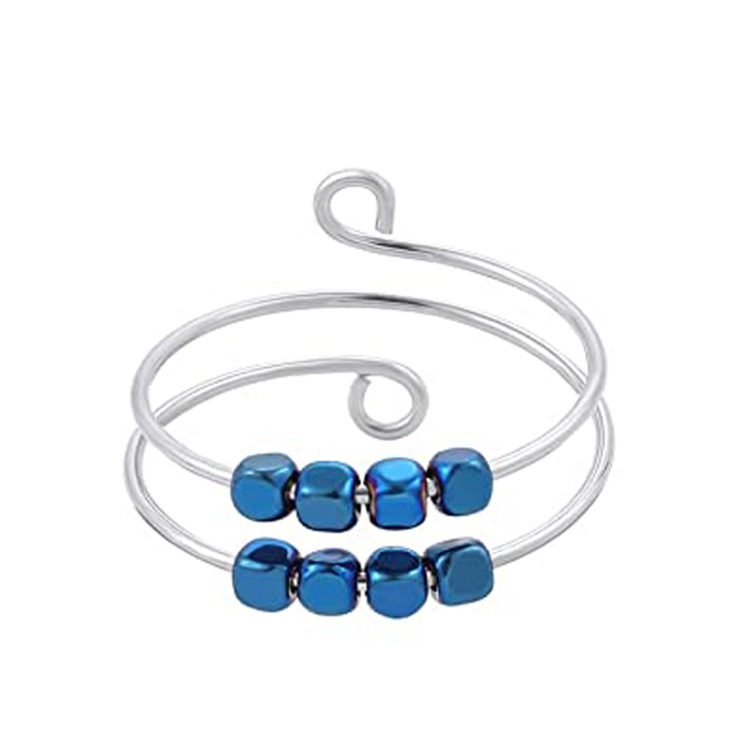 Fashion Geometric Titanium Steel Handmade Open Ring 1 Piece