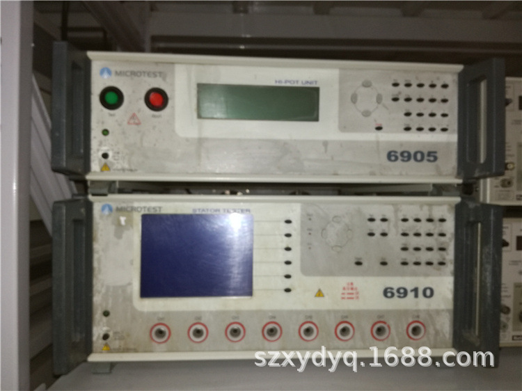 馬達定子測試系統 益和6910 microtest 7605層間短路、線圈測試儀