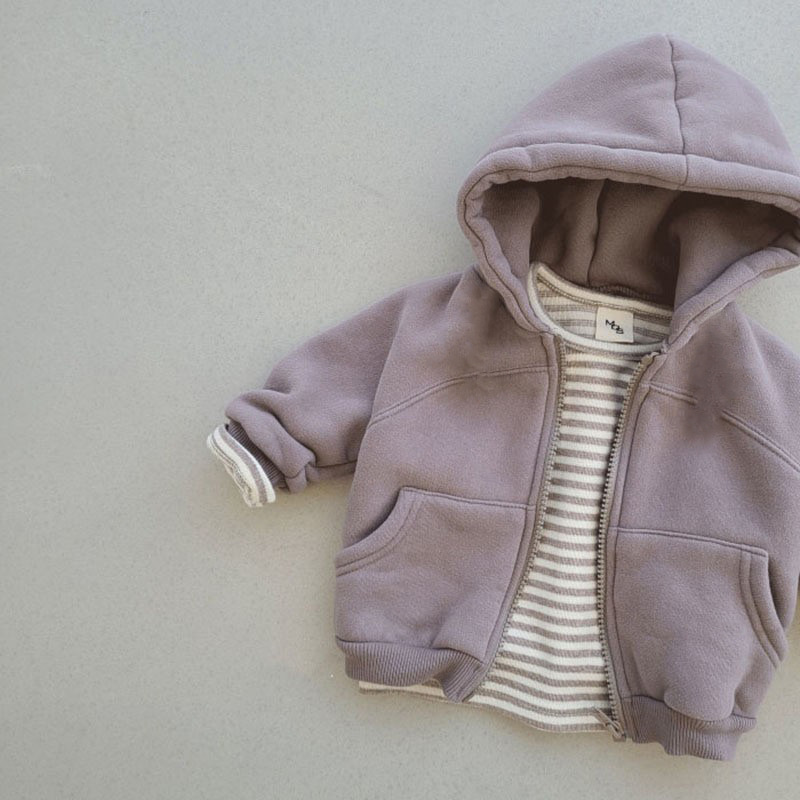 Purple. (no velvet) (with hood eyes but no hood string)