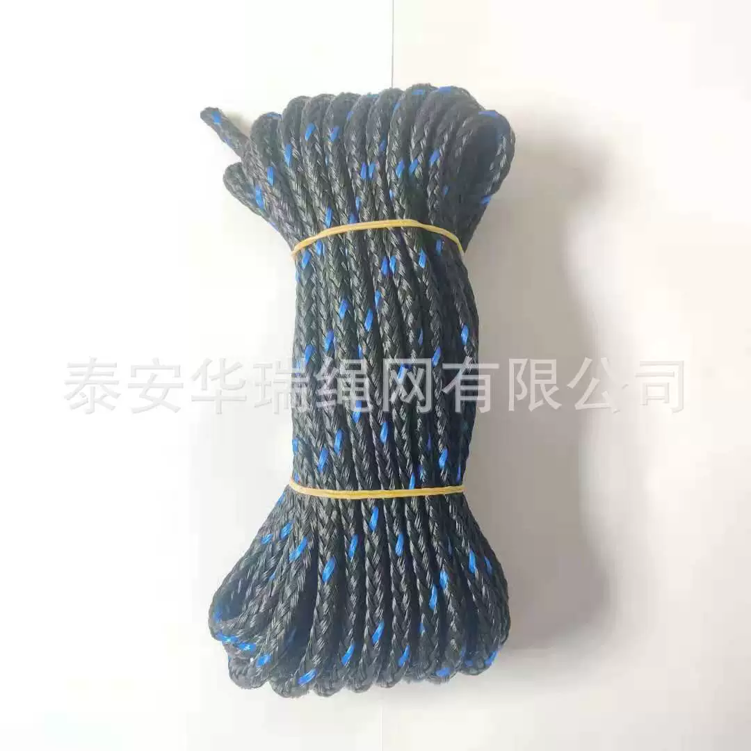 PE полая текстильная веревка мульти-Спецификация весла веревка 8 нитей 16 нитей PE полые плетеные веревки оптом