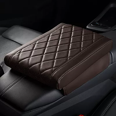 Armrest box pad Yishipai Armrest Box Pad Memory - memory-foam-heightening-armrest-pad-brown