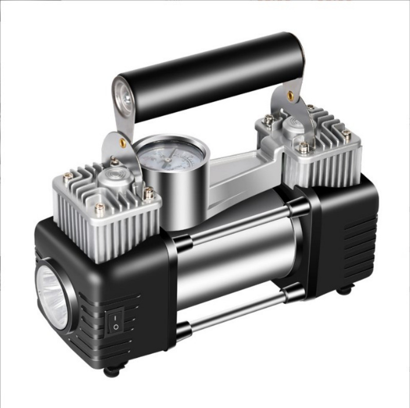 Bomba de aire para coche, bomba de neumáticos eléctrica, bomba de aire multifuncional de 12V, compresor de aire para coche, bomba eléctrica no portátil