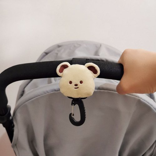 ins Korean style bear rabbit stroller Velcro buckle umbrella stroller stroller walking artifact stroller accessories hook