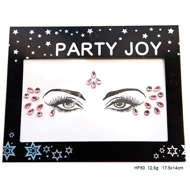 Crystal face sticker ˮü걦ʯ곧