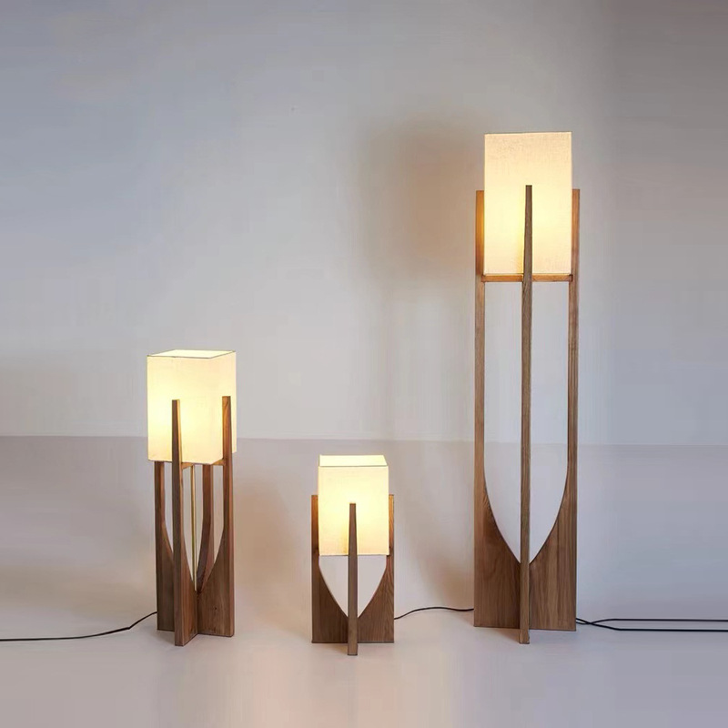 New Chinoiserie Solid Wood Lighting Floor Lamp Hotel B&b Bedroom Living Room Sofa Bedside Zen Solid Wood Vertical Table Lamp New Chinoiserie Solid Wood Lighting Floor Lamp Hotel B&b Bedroom Living Room Sofa Bedside Zen Solid Wood Vertical Table Lamp