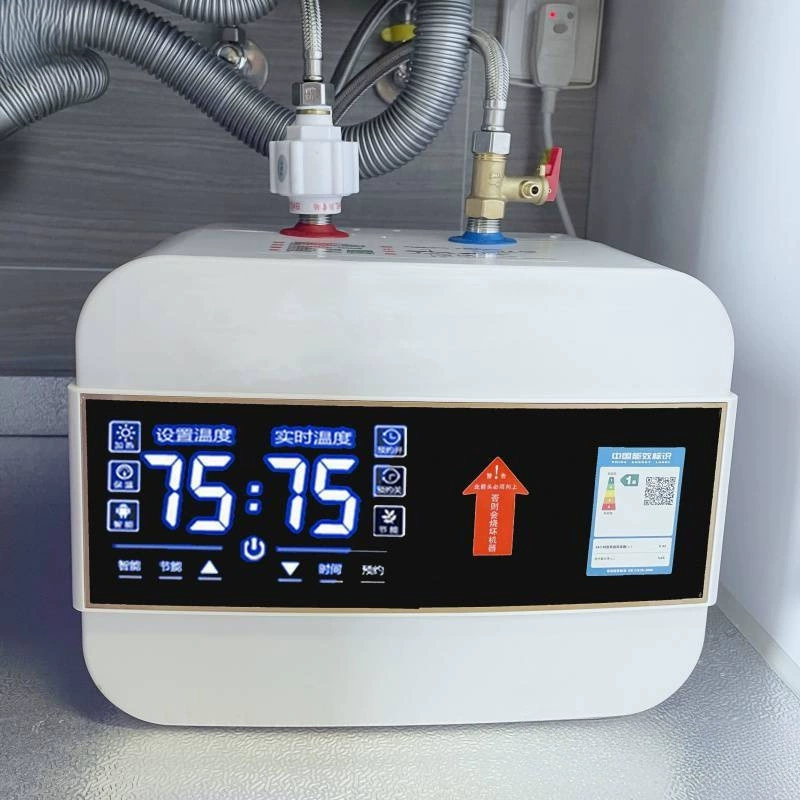 Новый маленький кухонный сокровищница Смита для хранения воды, мгновенный нагрев, бытовой 10, кухонный небольшой электрический водонагреватель, сокровищница для теплой воды в ванной комнате
