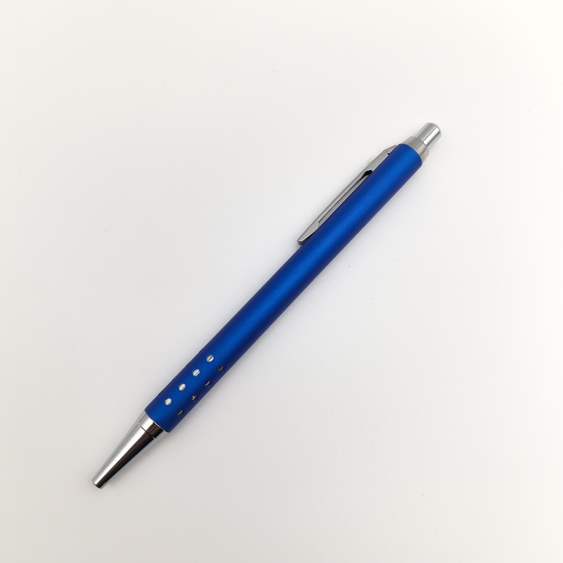 Metal multicolor 24 agujeros bolígrafo hotelero publicidad creativa bolígrafo regalo fino bolígrafo de metal personalizado