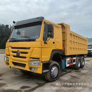 Howo 6X4 371HP özüboşaldan yük maşını, dördtəkərli ön və səkkiztəkərli arxa