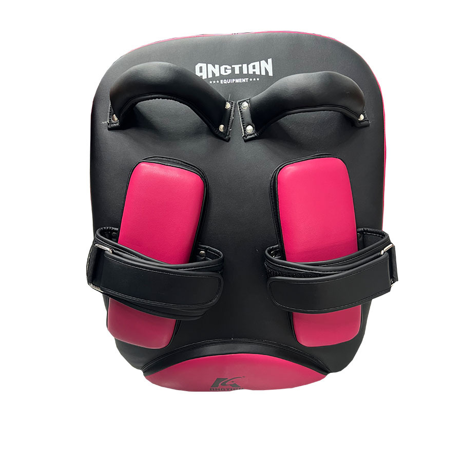 Angtian personalizado nuevo tipo de boxeo de patada lateral objetivo pesado objetivo de pecho arqueado objetivo de pies grandes objetivo de entrenamiento de boxeo tailandés