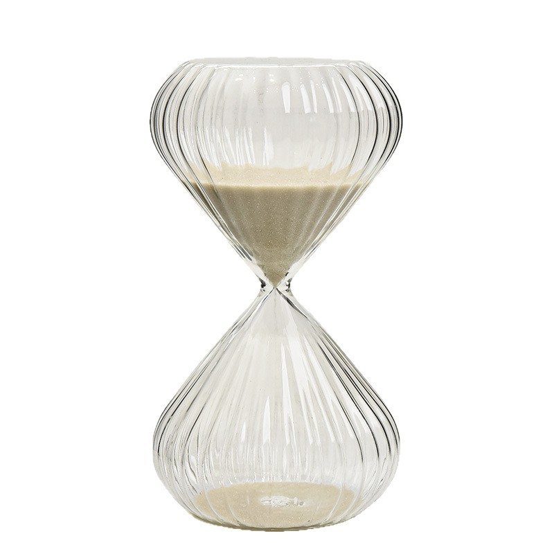 Creativo 15 30 minutos reloj de arena a rayas grises estilo moderno decoraciones de moda para el hogar cronógrafo regalos pequeños image 5