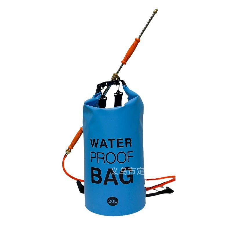 Wear-resistant water container, handheld beach capacious waterproof backpack