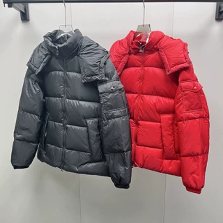 现货M蒙家新玛雅情侣款高版本90白鸭绒羽绒服面包服外套男女同款
