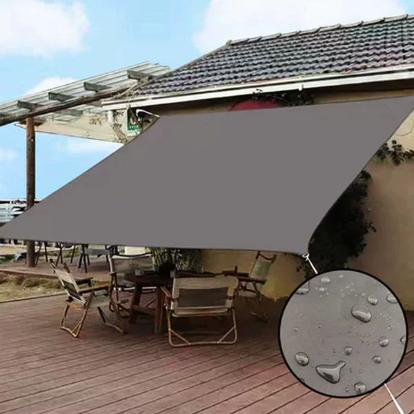 Outdoor Sunshade Sail Waterproof Sunshade Cloth 98% Uv Protection Outdoor Facilities and Activities Sunshade Canopy Backyard Canvas