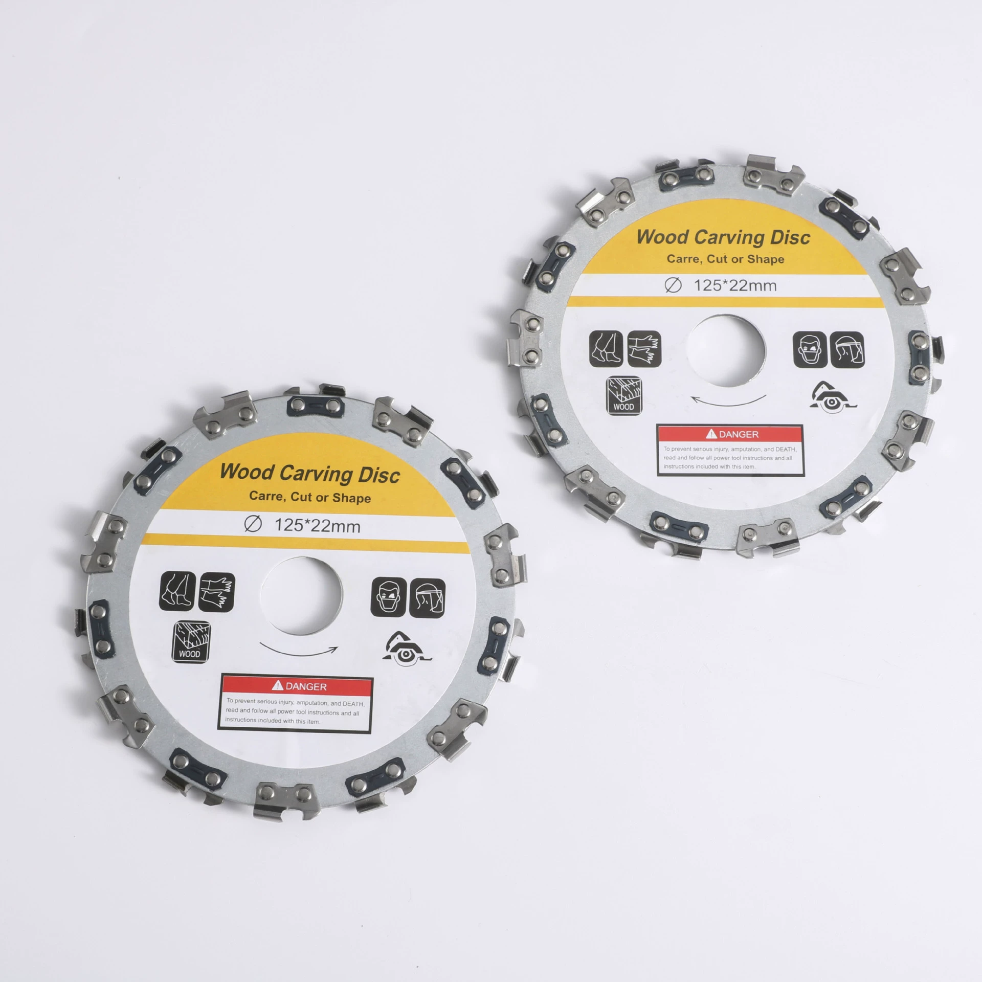 Угловая шлифовальная машина, полотно цепной пилы 5.1inch корпус, деревообрабатывающая цепная пила, диск, пильное полотно, долбежное режущее полотно, угловой шлифовальный цепной диск