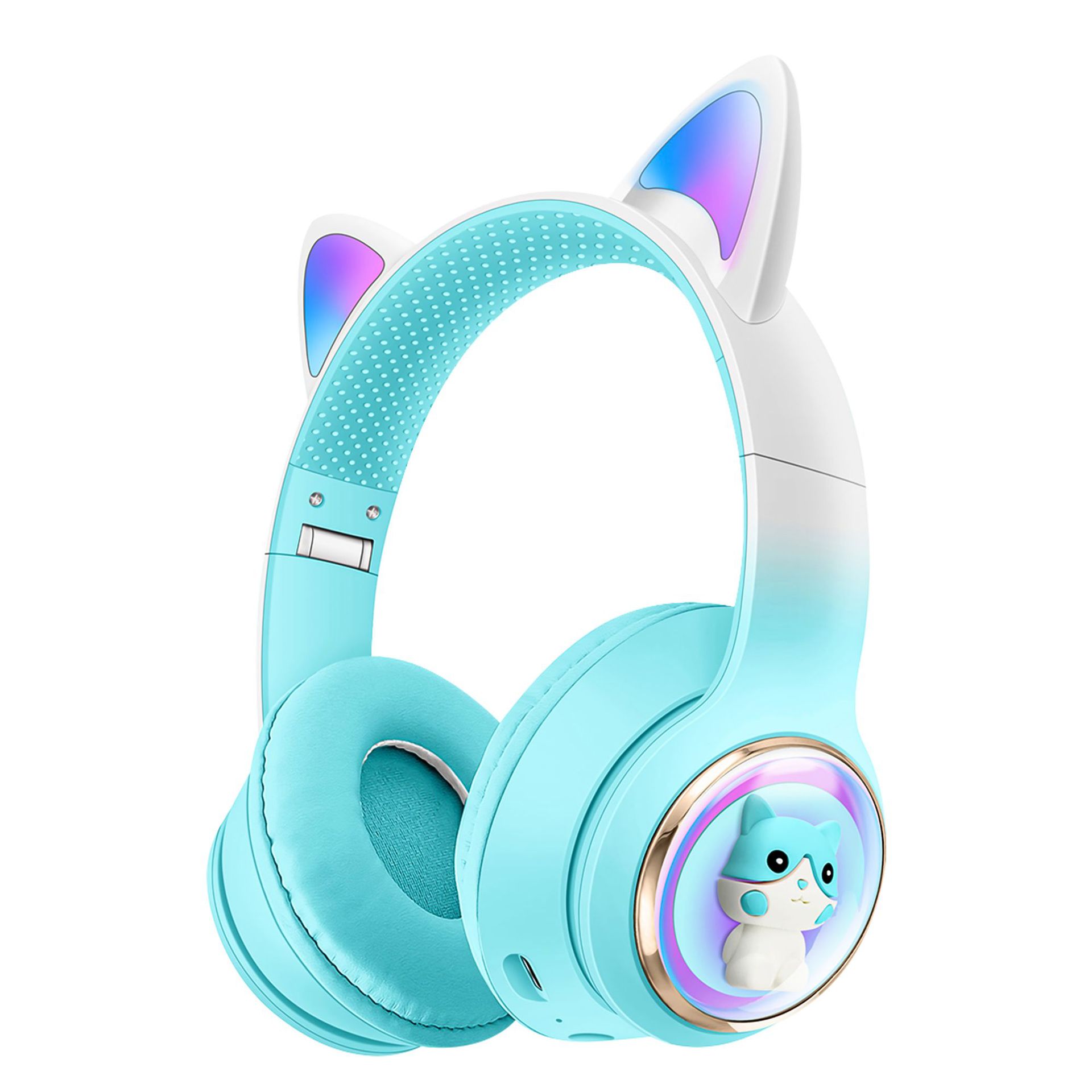 Akz 60 Meng Pet Cat Gradient Sky Blue