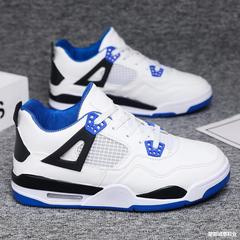 International Trade Men's Basketball Shoes Trendy Fashion Versatile High-Top Sports Casual Shoes Thick Sole Large Size Men's Shoes