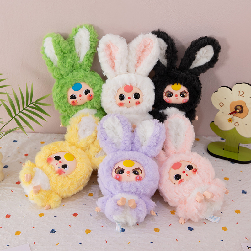 ネット有名人の3歳のぬいぐるみリリーラビットタウンシリーズ人形かわいいビニール人形3歳卸売|undefined