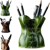[Corset pencil cup leather ] translated to Russian should be an accurate translation of the input element, keeping format if possible. However, the input contains mixed Chinese and English and brackets. We should translate to Russian while retaining meaning: It seems to be a product: Corset pencil cup leather?