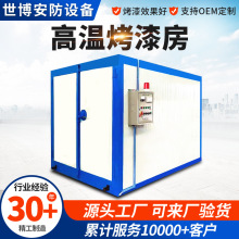 高温房标准无尘高温烤箱设备五金静电喷塑高温固化房高温烤漆房
