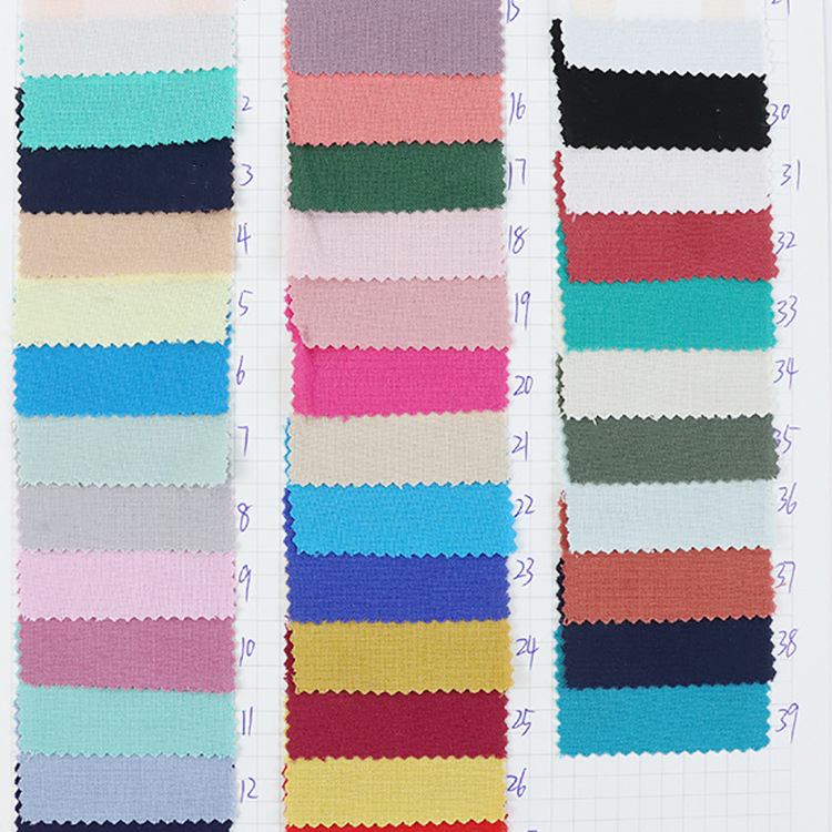 Tejido plano 21s primavera y verano textiles 100% viscose tela de rayon Challi
