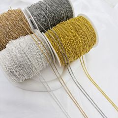 Diyチェーン丸十字チェーンo字チェーンのネックレスのブレスレットのイヤリングの部品の材料の靴の服のアクセサリーのフリンジチェーン
