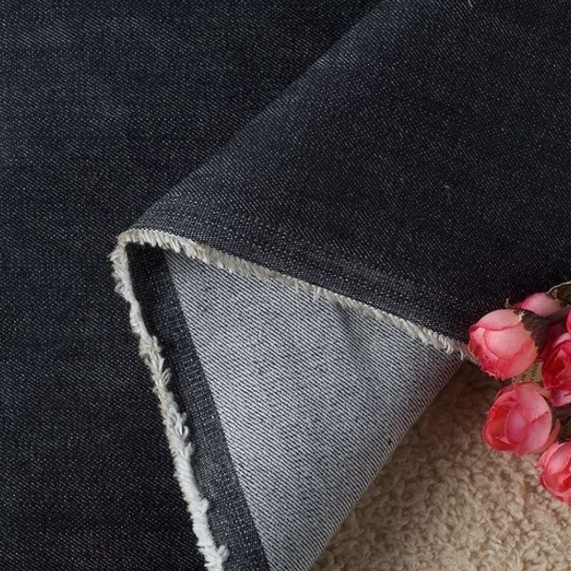 1.5m Wide denim thickened fabric, used for making clothes, pants, and protective sleeves for labor protection products, multi-functional material