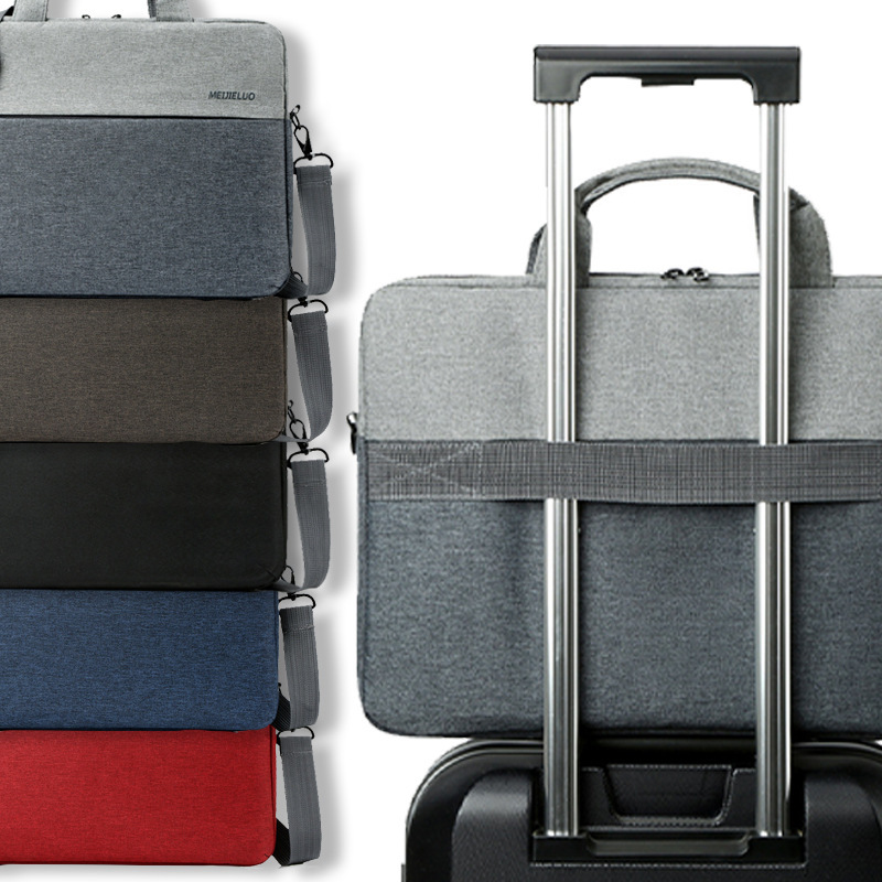 Cross-border 15.6 inch portable laptop bag men's business briefcase multi-function commuter shoulder messenger bag