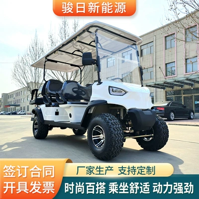 Fuel Golf Cart Electric Sightseeing Elektrikli qolf avtomobilləri
