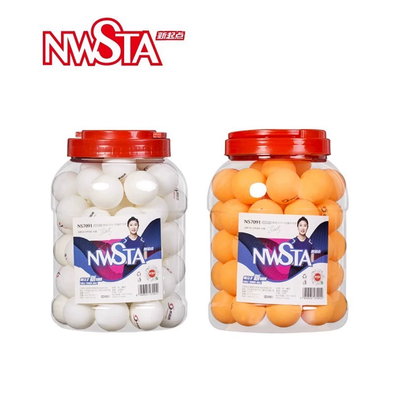 新起点 White high practice for table tennis for training, 140 pieces, wholesale