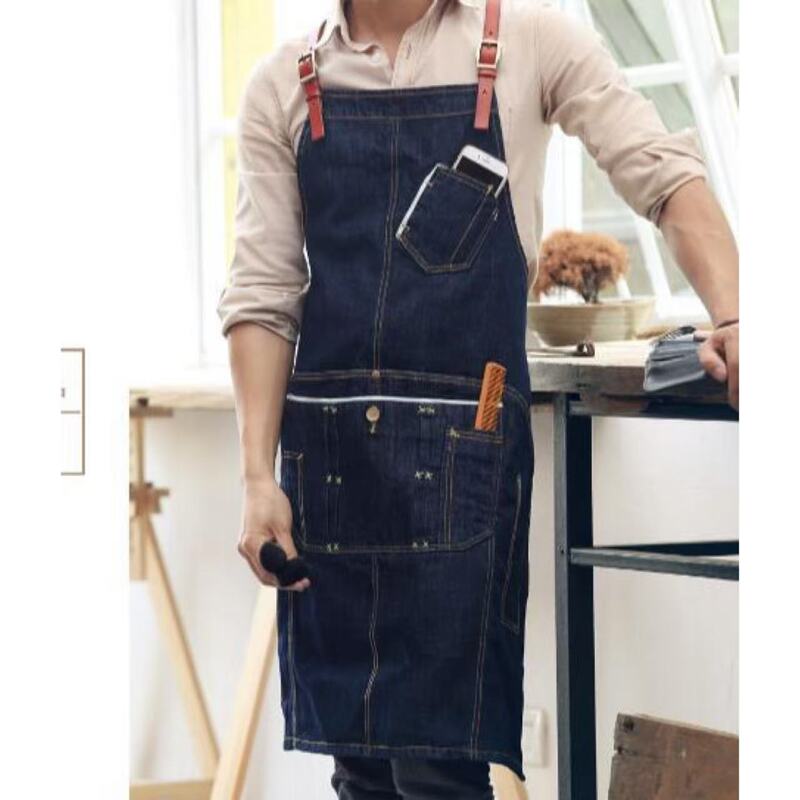 Tattoo Artist, Hairstylist, Apron, Coffee Shop, Denim, Makeup Artist, Work Apron, Custom Logo