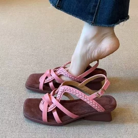 女式休闲单鞋;厚底拖鞋;女式时装单鞋